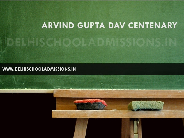 Arvind Gupta DAV Centenary Public School Outram Line
